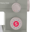 Máquina De Coser Recta Singer Heavy Duty 4452 Gris 110-120 V