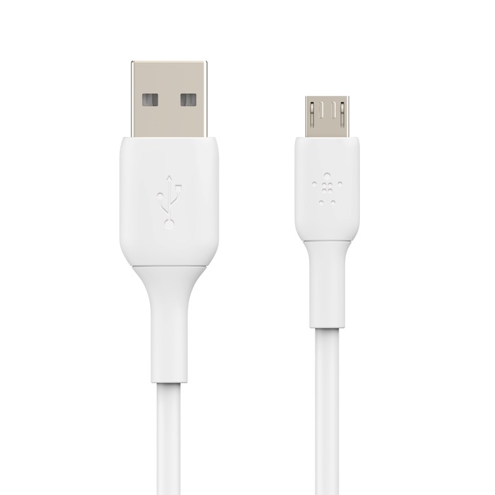 Cable Micro USB A USB Belkin BoostCharge Blanco / 1m