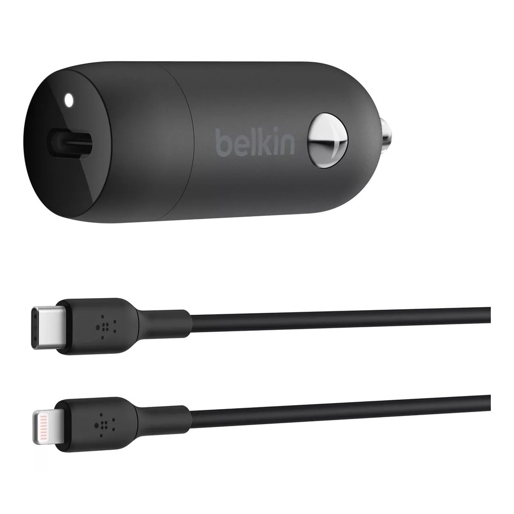 Cargador para Auto Belkin USB-C de 18 W, Carga Rapida