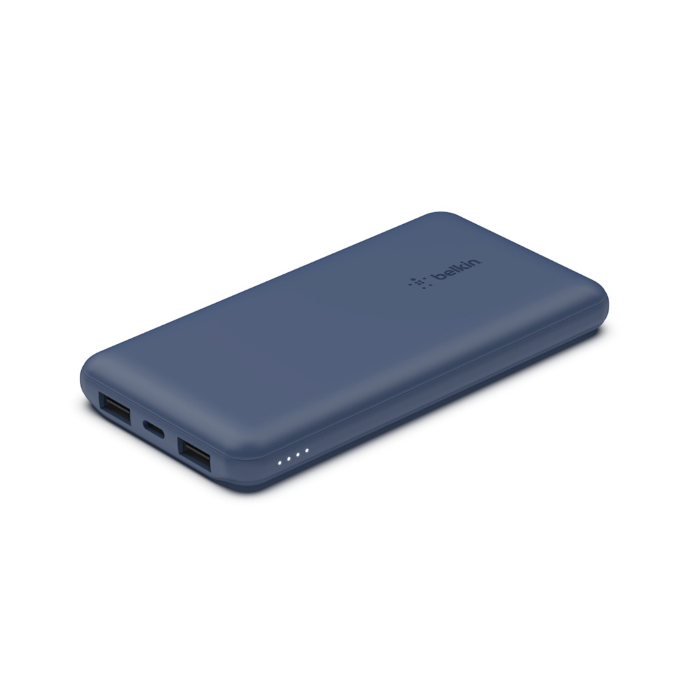 Power Bank Belkin BoostCharge 10000 mAh, 3 puertos, Azul