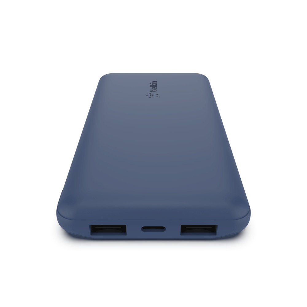 Power Bank Belkin BoostCharge 10000 mAh, 3 puertos, Azul