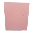 Carpeta De Carton Techmakro Forrada De PVC Melocoton Pastel