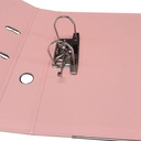 Carpeta De Carton Techmakro Forrada De PVC Melocoton Pastel