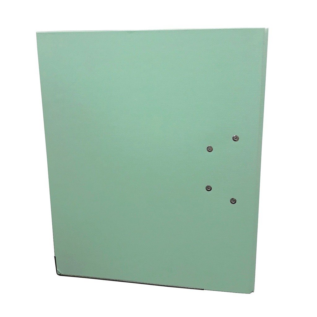 Carpeta De Carton Techmakro Forrada De PVC Verde Claro