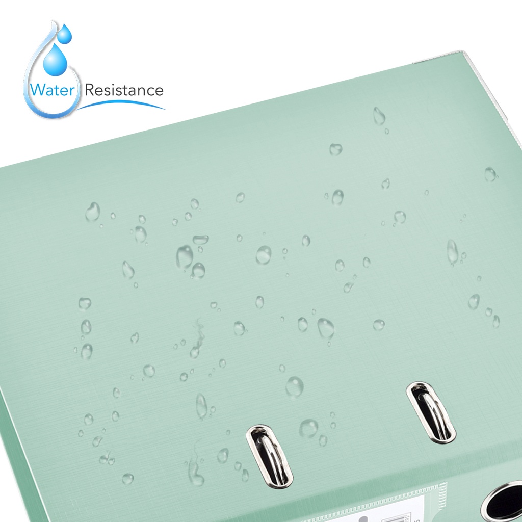 Carpeta De Carton Techmakro Forrada De PVC Verde Claro