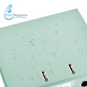 Carpeta De Carton Techmakro Forrada De PVC Verde Claro