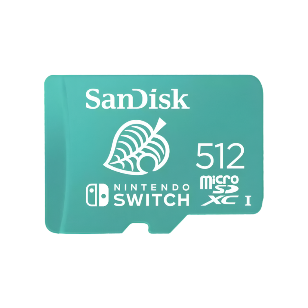 Memoria Sandisk Micro Sdxc 512gb 4k Para Nintendo Switch SDSQXAO-512G-GNCZN