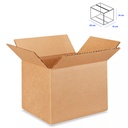 Caja para Empaque Cartón Corrugado, 15x14x20 cm, 23 ECT