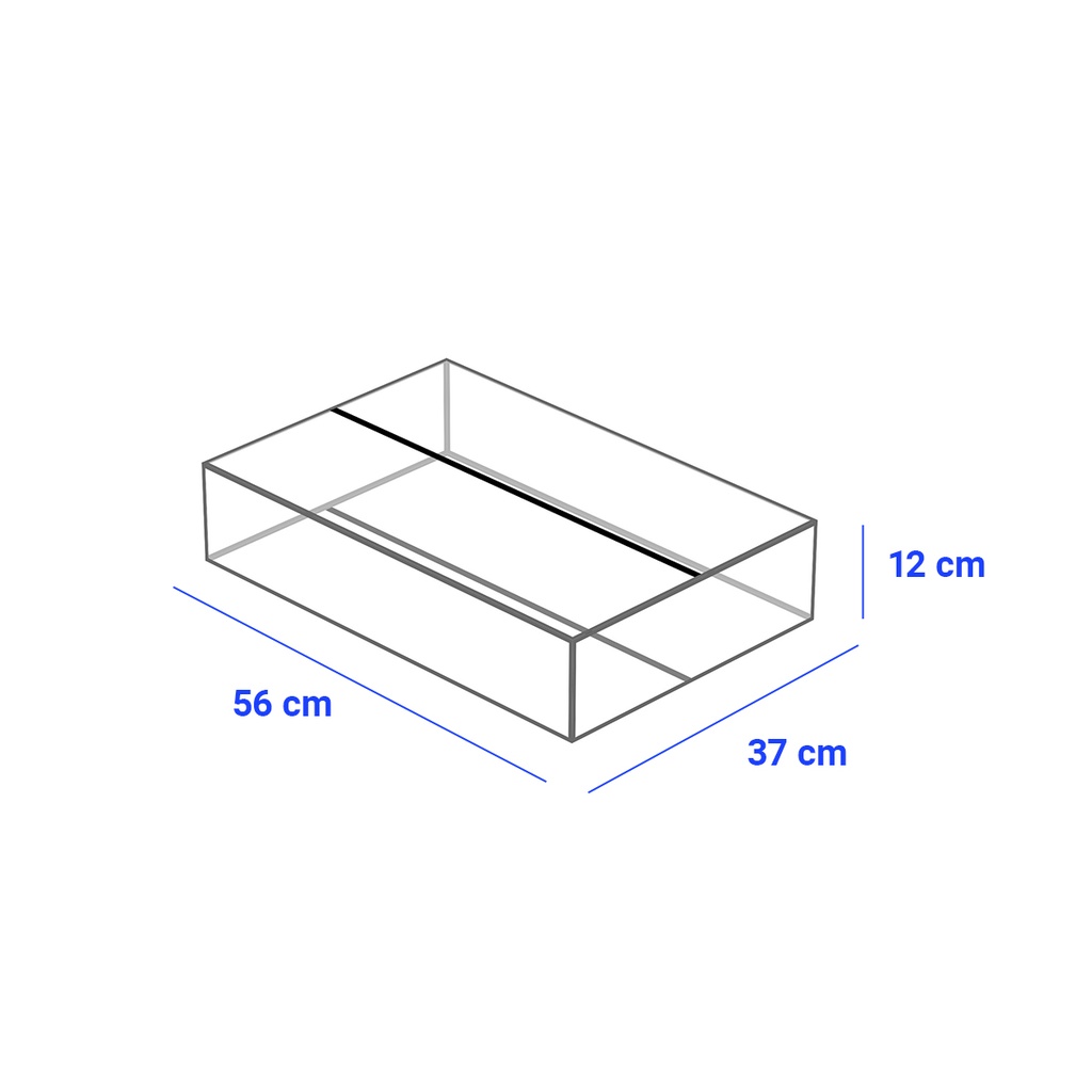 Caja para Empaque Cartón Corrugado, 56x37x12 cm, 23 ECT
