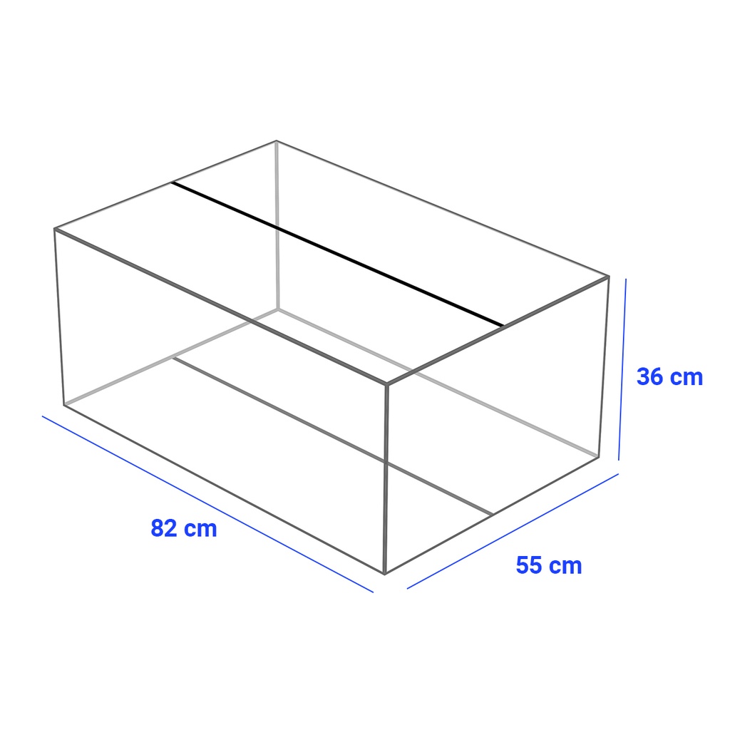 Caja para Empaque Cartón Corrugado, 82x55x36 cm, 23 ECT