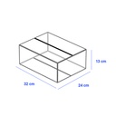 Caja para Empaque Cartón Corrugado, 32x24x13 cm, 23 ECT
