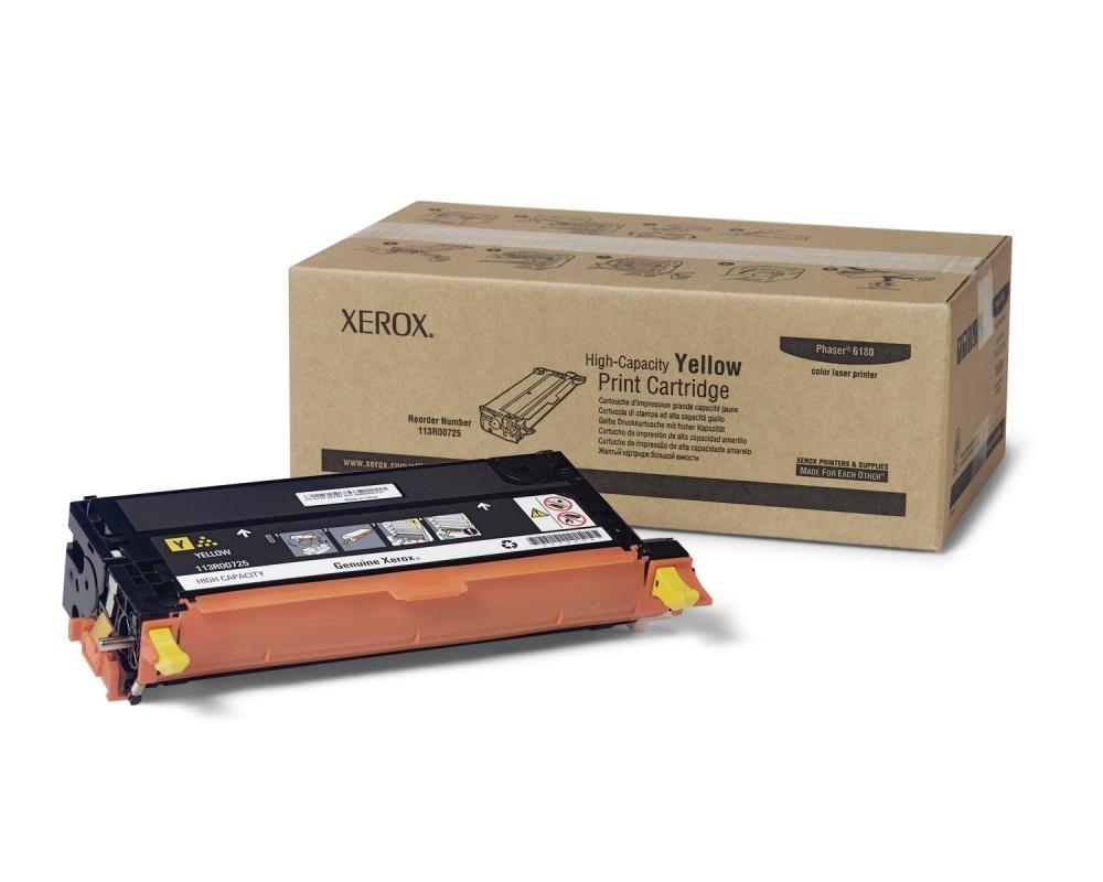 Tóner Xerox 113R00725 Amarillo, 6000 Páginas