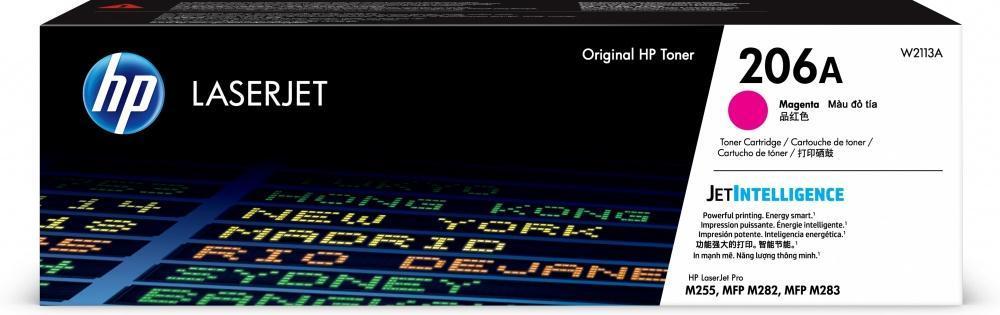 Tóner HP 206A Magenta, 1250 Páginas