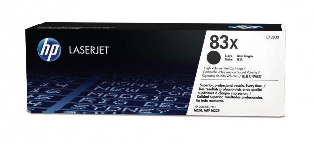 Tóner HP 83X Alto Rendimiento Negro, 2200 Páginas