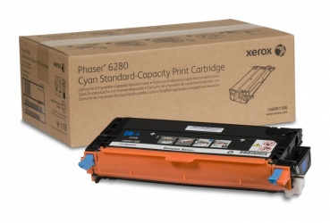 TONER CYAN P/PHASER 6280 2,200 PAGINASCAPACIDAD ESTANDAR (106R01388)