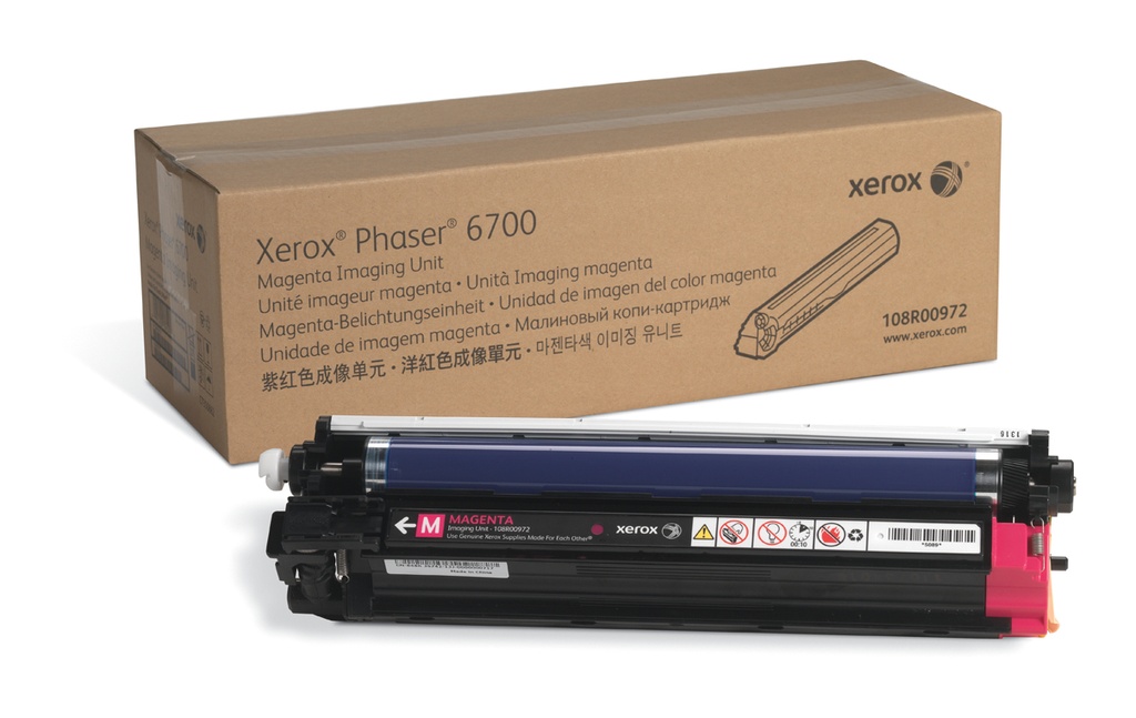 UNIDAD DE IMAGEN MAGENTA P/PHASER 760050,000 PAGINAS (108R00972)