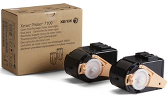 TONER CYAN P/PHASER 7100 9,000 PAGINASPAQUETE DUAL (106R02609)
