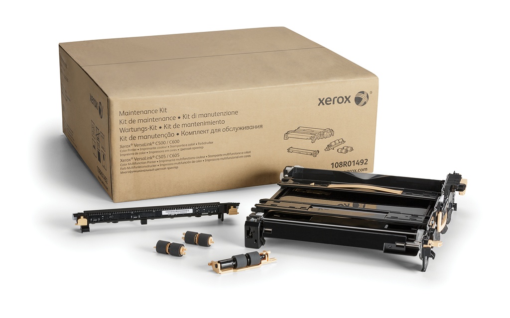 KIT DE MANTENIMIENTO P/VERSALINK C500/C600(B.TRANSF R.TRANSF R. ALIMENT) 100,000PAGINAS(108R01492)