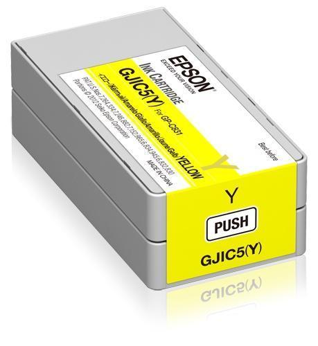 Cartucho Epson GJIC5(Y) Amarillo, 32.5ml(C13S020566)