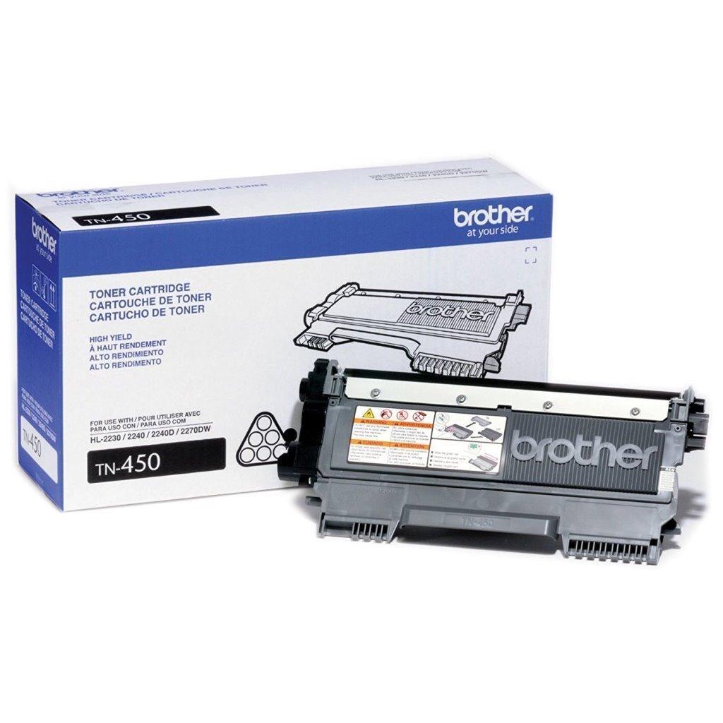 Tóner Láser Brother Negro Para HL2240 HL2270W / TN450