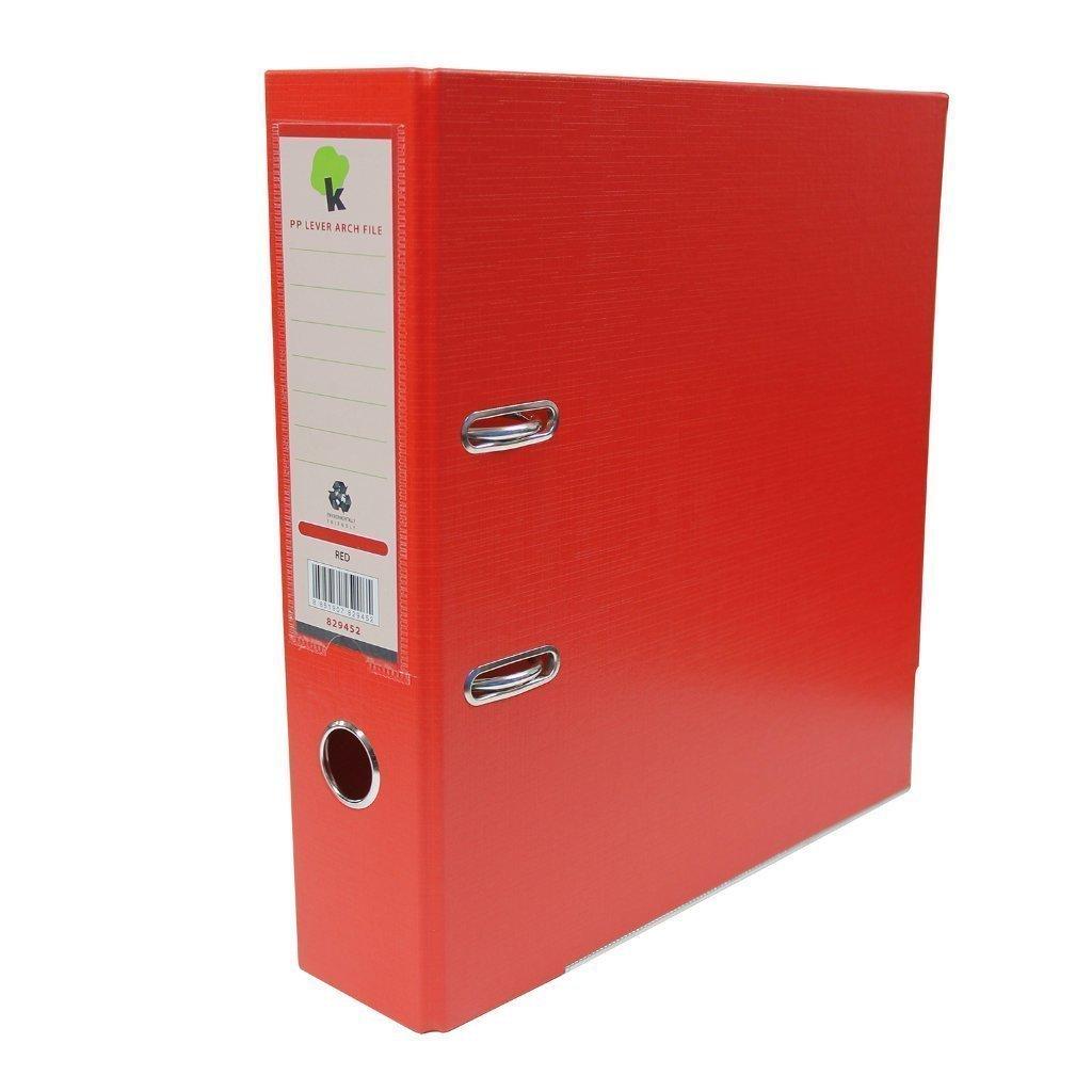 Carpeta para archivo Techmakro roja