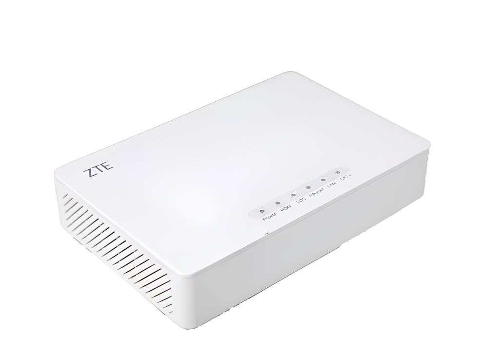 ZTE Terminal de Línea Óptica ONT F601C, 1x RJ-45, Blanco
