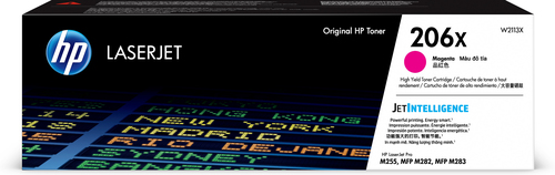 HP Cartucho de Tóner Original LaserJet 206X magenta de alta capacidad