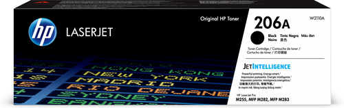 HP Cartucho de Tóner Original LaserJet 206A negro