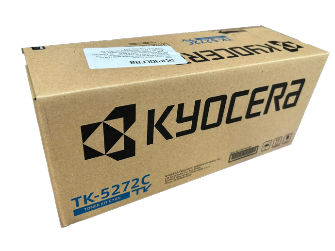 Tóner Kyocera TK-5272C 6,000 Páginas, Color Cyan