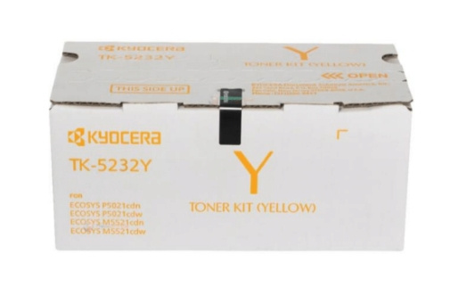 Cartucho De Tóner Kyocera Tk-5232Y Amarillo 2200 Páginas