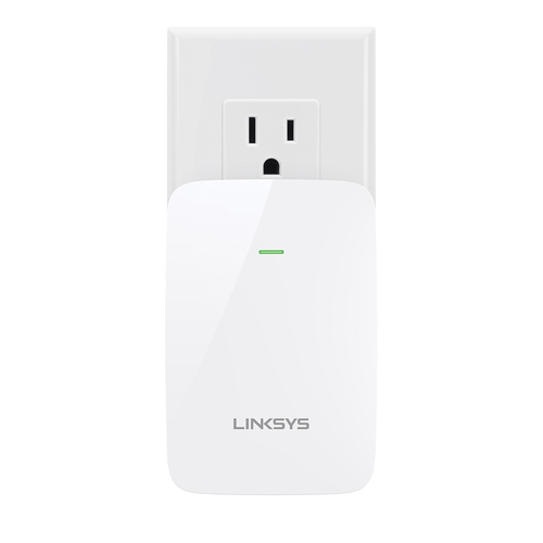 Linksys RE6350 ampliador de red Repetidor de red Blanco