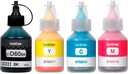 Kit de 4 tintas Brother BTD60BK,BT5001C,BT5001M & BT5001Y