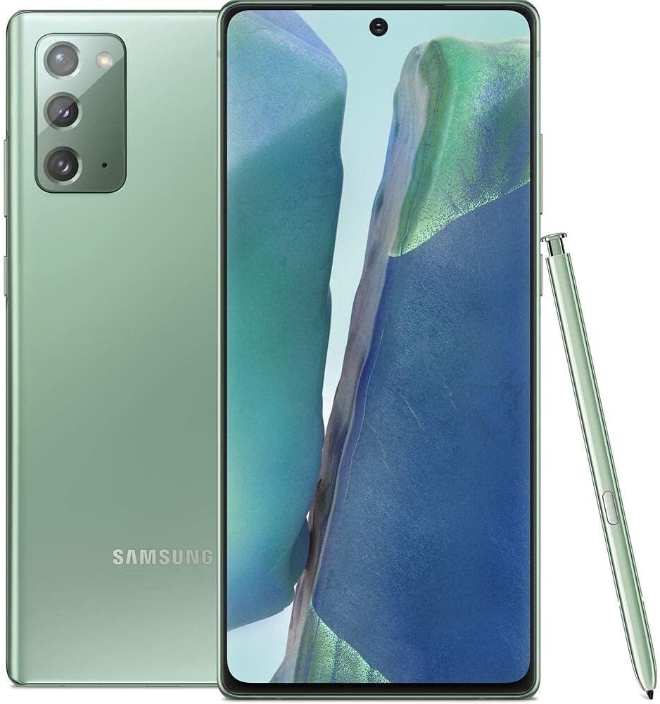 Samsung Galaxy Note 20, 256 GB Color Verde (Reacondicionado)