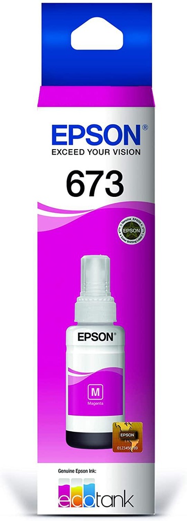 Botella De Tinta Original Epson Magenta Para L800 T673320-AL
