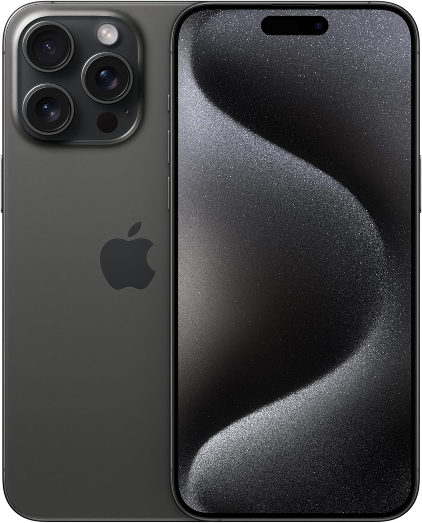 Apple iPhone 15 Pro Max 256 GB Titanio Negro (Reacondicionado)