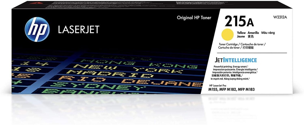 Tóner HP 215A Amarillo, 850 Páginas/W2312A