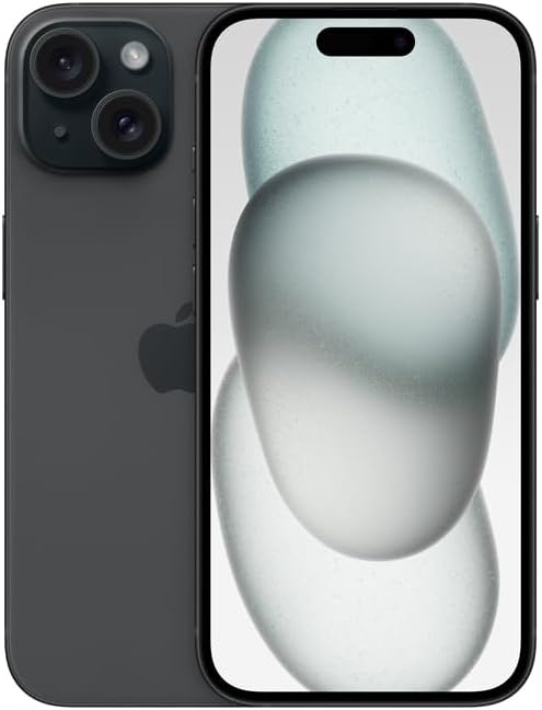 Apple iPhone 15 256 GB Color Negro SGA (Reacondicionado)