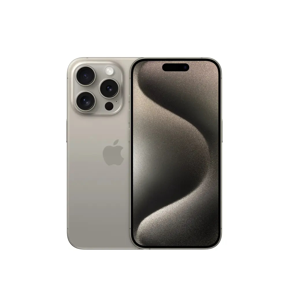 Apple iPhone 15 Pro, 256 GB, Titanio Natural (Seminuevo Grado A)