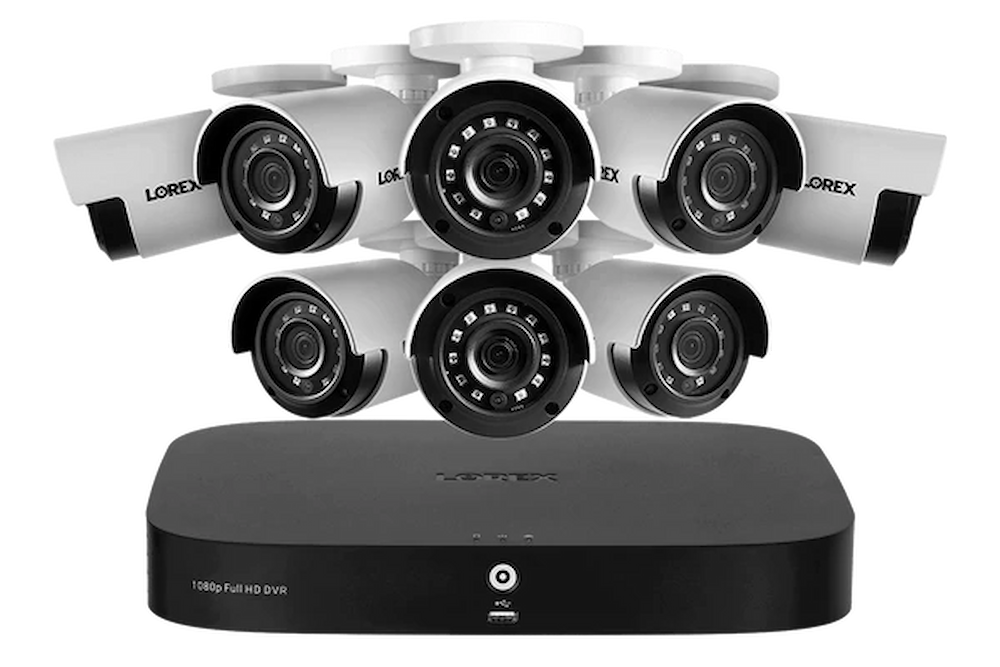 Kit Lorex 8 Camaras De Seguridad Full Hd 1080p Dvr Dd 1tb