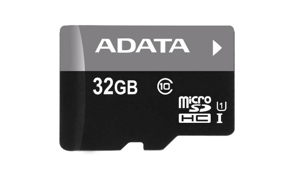 Memoria Flash Adata 32GB microSDHC UHS-I Clase 10 Adaptador(AUSDH32GUICL10-RA1)