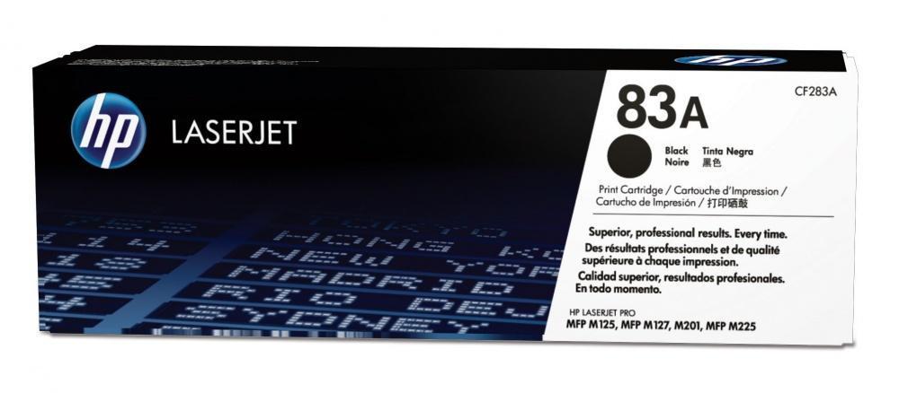 Tóner HP 83A Negro, 1500 Páginas