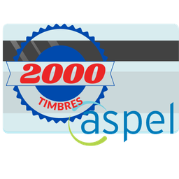 [FACTE/20000] ASPEL TIMBRADO 20000 TIMBRES CDFI  (FACTE/20000)