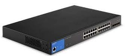 [LGS328MPC] SWITCH 24 PORT MANAGED POE + GE SWITCH 410G SFP+410W TAA (LGS328MPC)