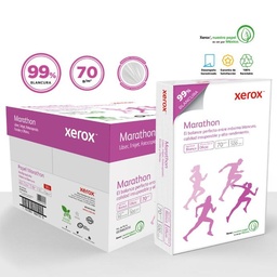 [XER 3M2056 CAJA] PAPEL BOND BLANCO T/OFICIO MARATHON 70G.99% DE BLANCURA CAJA CON 10 PAQUETESDE 500 HOJAS 8.5X13.3\" (216X279MM)