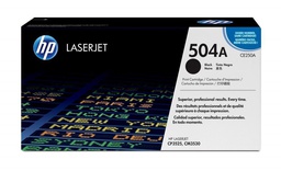 [CE250A] Tóner HP 504A Negro, 5000 Páginas