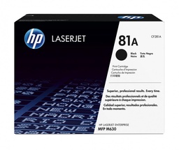 [CF281A] Tóner HP 81A Negro, 10.500 Páginas