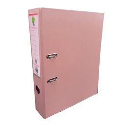 [FI613990] Carpeta De Carton Techmakro Forrada De PVC Melocoton Pastel