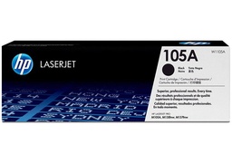 [W1105A] Tóner HP 105A Negro, 1,000 Páginas