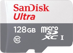 [SDSQUNR-128G-GN3MA] Tarjeta SanDisk Ultra 128GB MicroSDHC y MicroSDXC UHS-I / SDSQUNR-128G-GN3MA